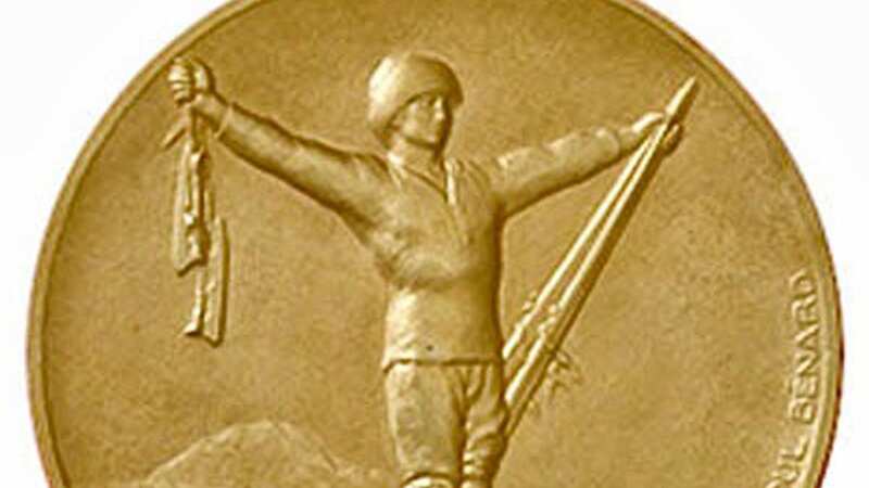The 1924 gold medal is on display in Scotland (Image: PA)
