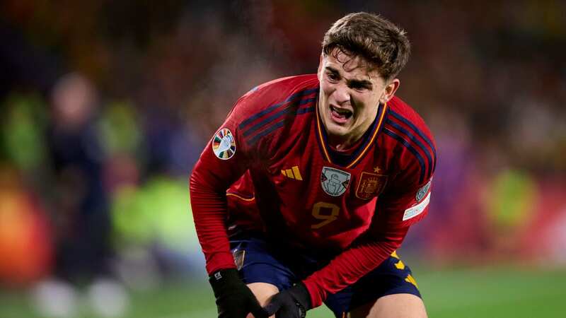 Gavi suffered a serious knee injury playing for Spain (Image: Ion Alcoba/Quality Sport Images/Getty Images)
