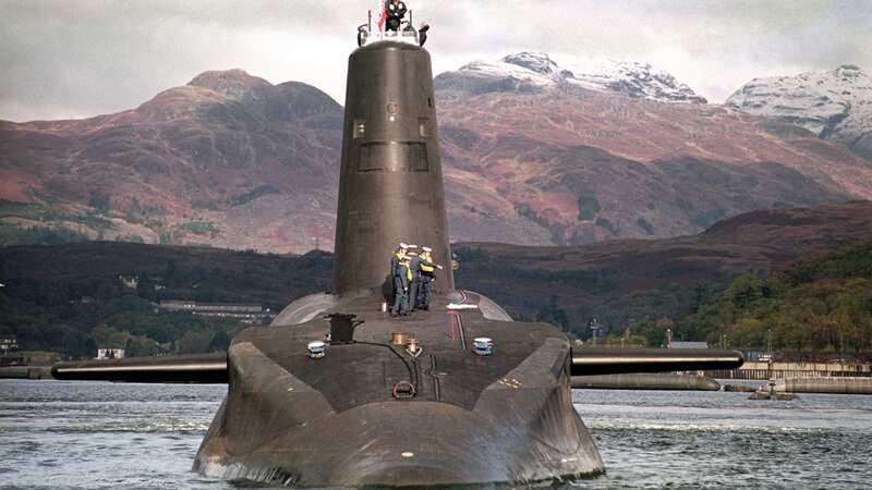 A Trident-class nuclear submarine Vanguard (Image: PA Wire/Press Association Images)