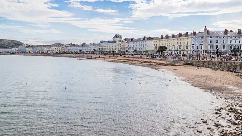 Many hotels, including The County Hotel, are near the seafront in Llandudno (Image: Stoke Sentinel)