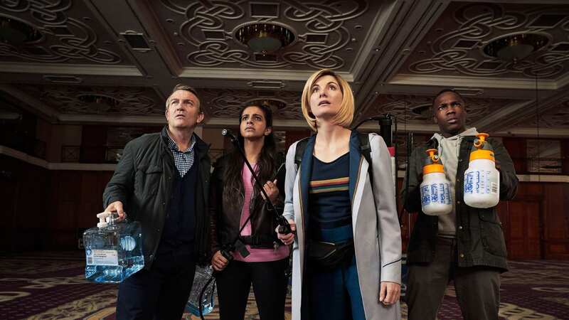 Many of the stars of Doctor Who have reunited for an anniversary special (Image: BBC)
