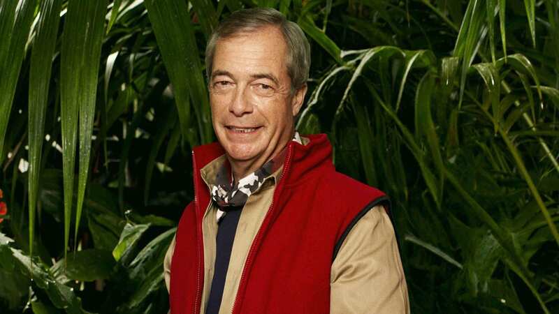 Nigel Farage entered the Australian jungle during last night