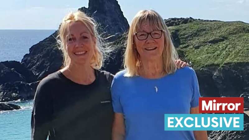 Jessica and her mother Sue are pictured at the coast near their new abode (Image: Supplied)