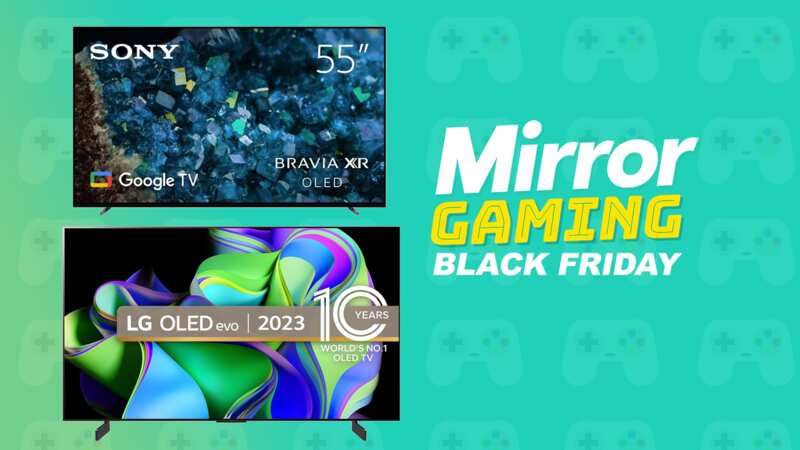 You can grab some great Black Friday gaming TV deals to get the most out of your PS5 and Xbox Series X (Image: LG / Sony / Shabana Arif)