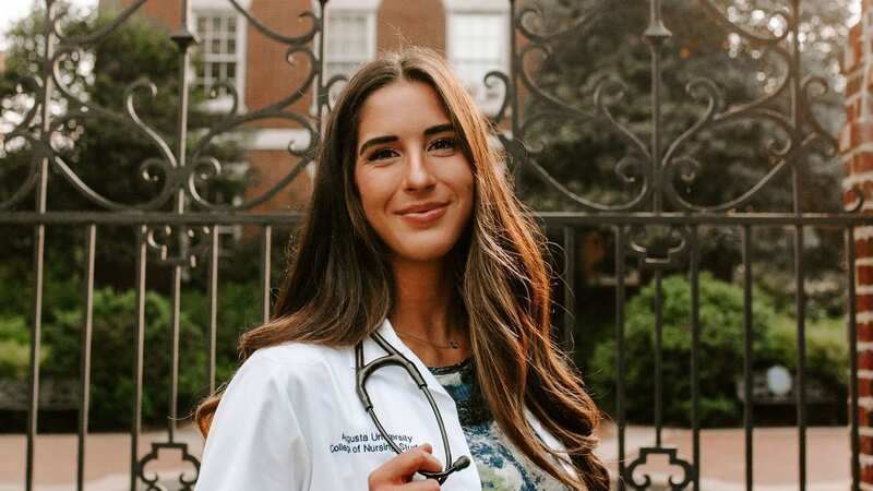 Camille Fahrnbauer decided to sell her engagement ring after her husband left her in February following two years of marriage (Image: Kennedy News/ @camille.fahrnbauer)