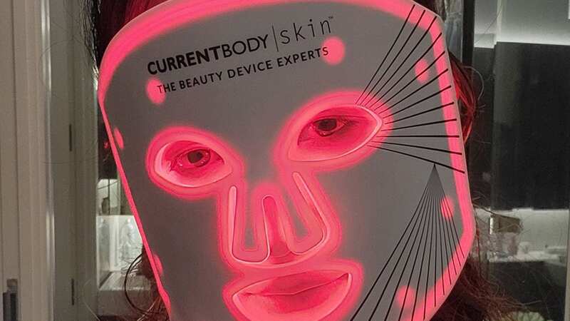 Lily Collins was wearing the CurrentBody LED mask in Emily in Paris (Image: Netflix)
