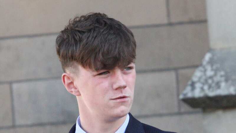 Liam Hughes outside the High Court in Stirlingshire