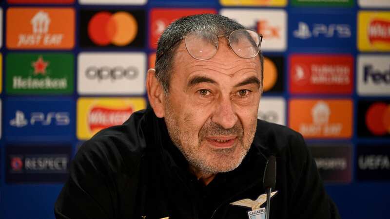 Lazio boss Maurizio Sarri offered a typical response when asked about potentially moving to Saudi Arabia (Image: Getty Images)