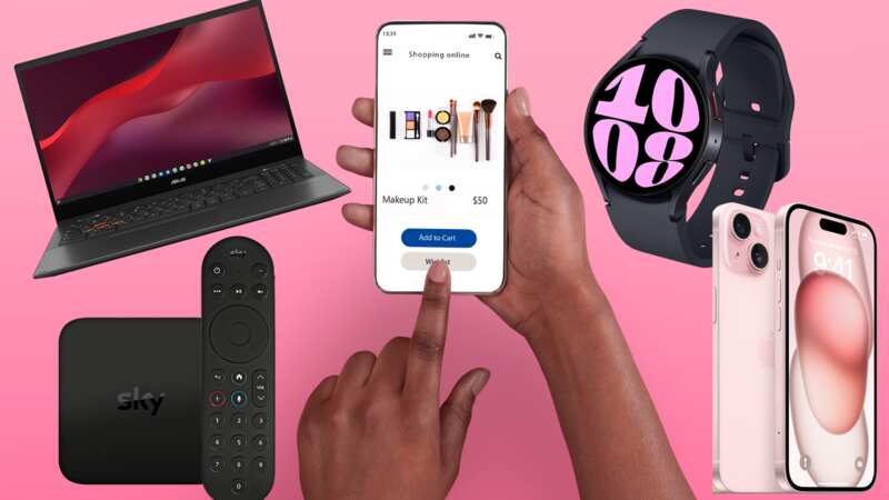 Black Friday 2023 is here and we have picked the best tech deals (Image: Amazon, Getty, Sky and Samsung)