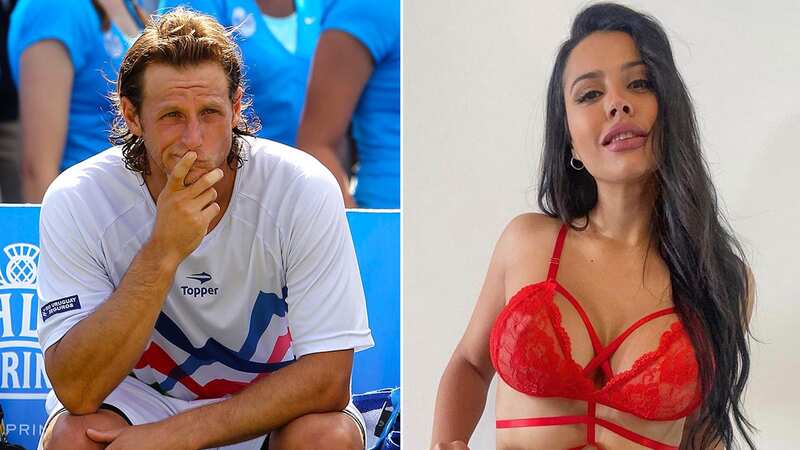 David Nalbandian has been caught trying to film his ex-girlfriend