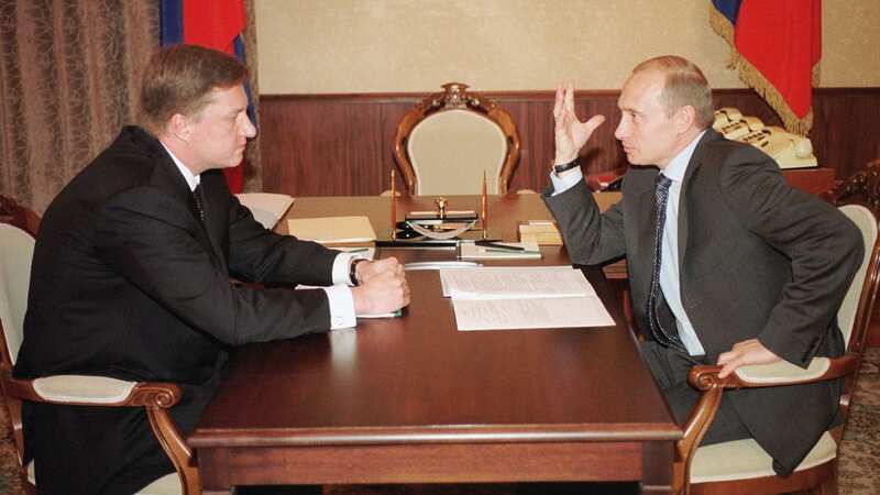 Vladimir Chernukhin (left), meeting with Vladimir Putin (Image: -)