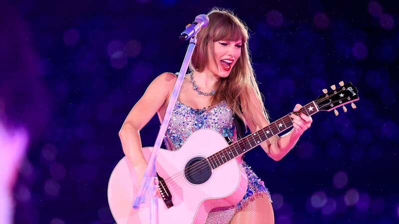One dedicated Swiftie decked out her home with Taylor Swift-themed Christmas decor (Image: Getty Images for TAS Rights Mana)