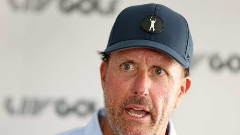 Phil Mickelson has denied allegations that he said Jon Rahm is coming to LIV