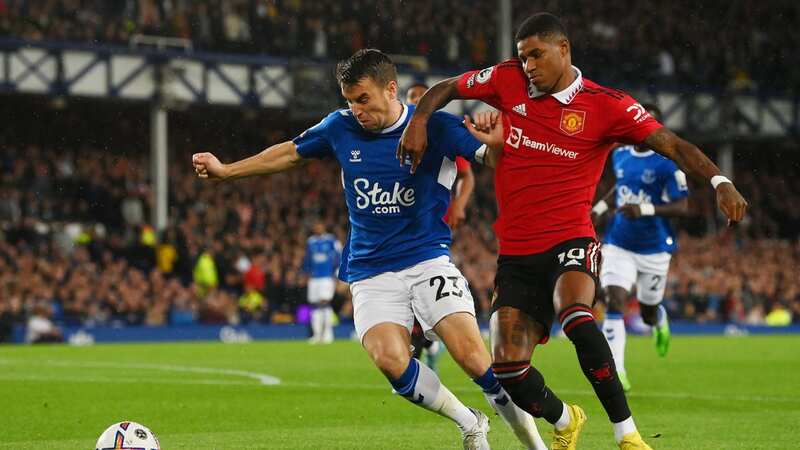 Everton and Man United will do battle on Sunday evening at Goodison Park (Image: (Photo by Michael Regan/Getty Images))