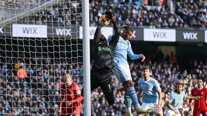 Alisson "bailed out" in Man City defeat amid Arsenal "inconsistency" comparison