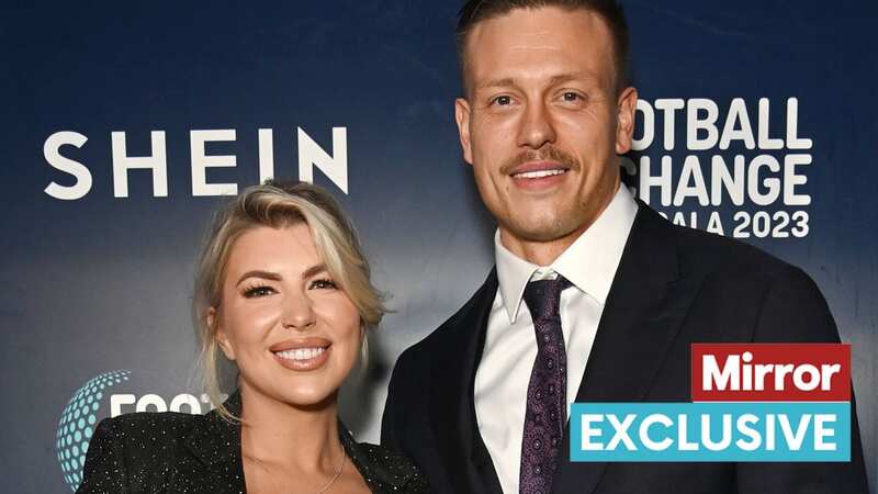 Love Island stars Olivia and Alex Bowen discussed parenting with the Mirror at the Football For Change gala