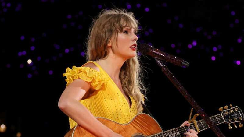 Taylor Swift performed Safe & Sound during her acoustic set (Image: Getty Images for TAS Rights Management)