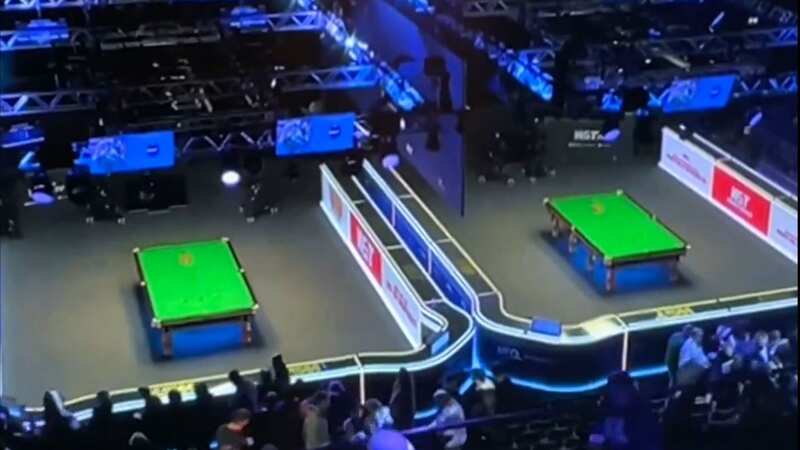 Fire scare at UK Snooker Championships forces players and fans to evacuate