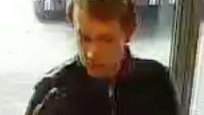 Nottinghamshire Police want to speak to this man after a racist attack on a KFC worker (Image: Nottinghamshire Poilce)
