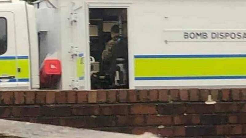 Bomb squad swoops to property after 
