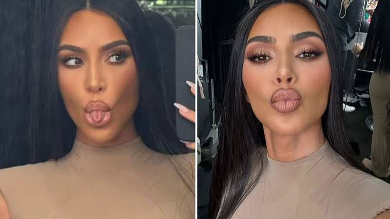 Kim came under fire from her fans