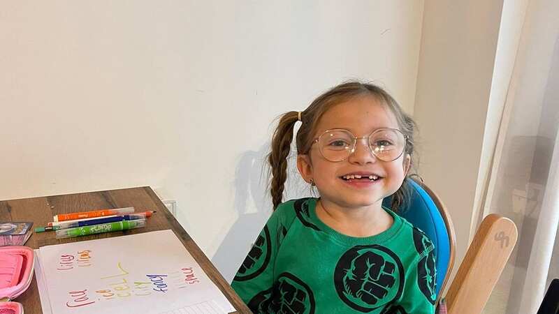 Amelija Zvinyte, 7, has a rare disease (Image: Submitted Image)