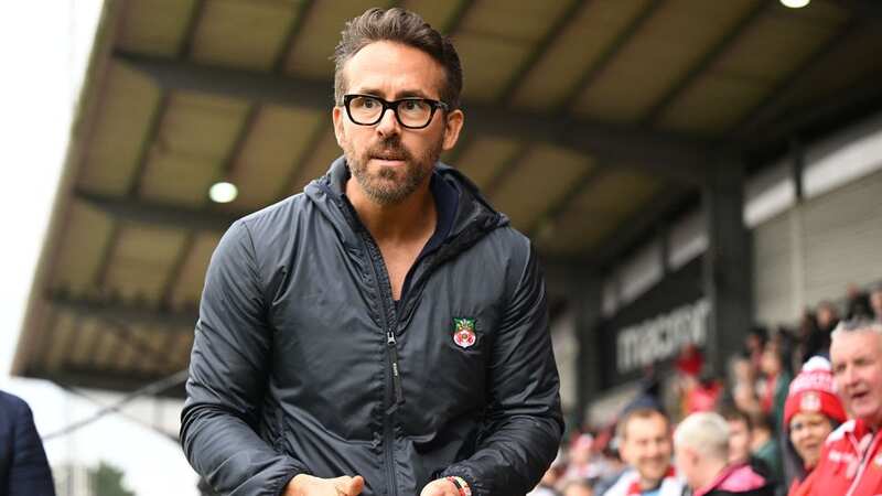 Ryan Reynolds had to ask Paul Mullin a football question (Image: Getty Images)