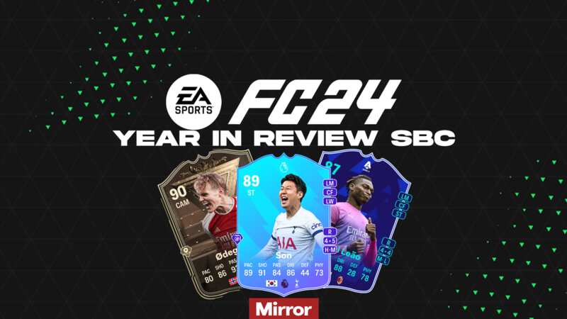 The EA FC 24 Year in Review player pick SBC is now live in Ultimate Team (Image: EA SPORTS)