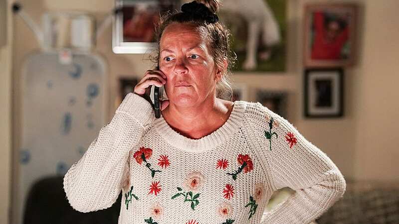 Lorraine Stanley has played matriarch Karen Taylor for seven years (Image: BBC/Jack Barnes/Kieron McCarron)