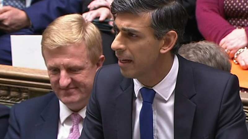 Rishi Sunak accused Greek PM Kyriakos Mitsotakis of trying to grandstand (Image: BBC Parliament)