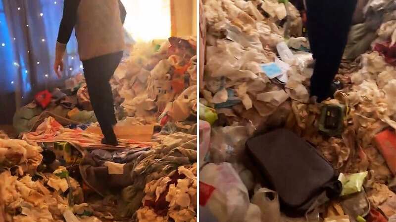 Nightmare tenant leaves flat piled with three feet of toilet paper and takeaways
