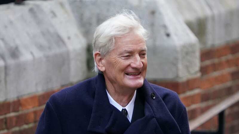 Sir James Dyson arriving at the Royal Courts Of Justice for the libel trial (Image: PA)