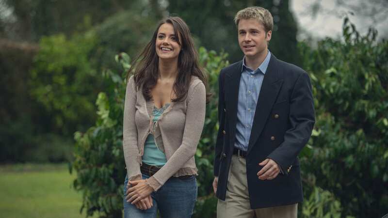 Meg Bellamy playing Kate Middleton on The Crown (Image: Netflix)