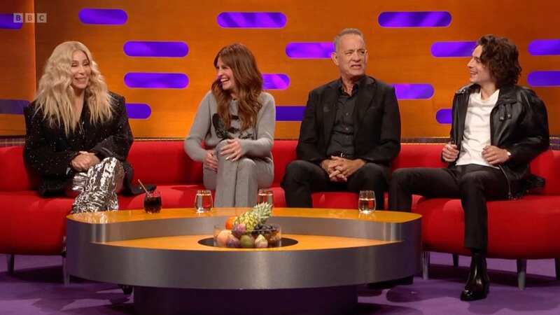 Tom Hanks makes Man Utd jibe live on BBC after Julia Roberts pledges support