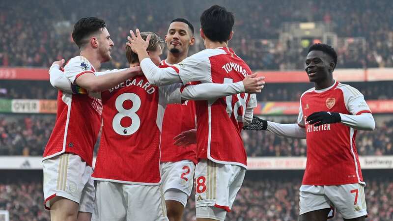 Arsenal survived a late scare to beat Wolves (Image: Glyn Kirk/AFP)