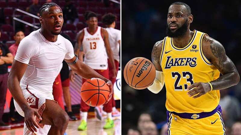 LeBron James says he will miss a Los Angeles Lakers if it falls on the same day as son Bronny