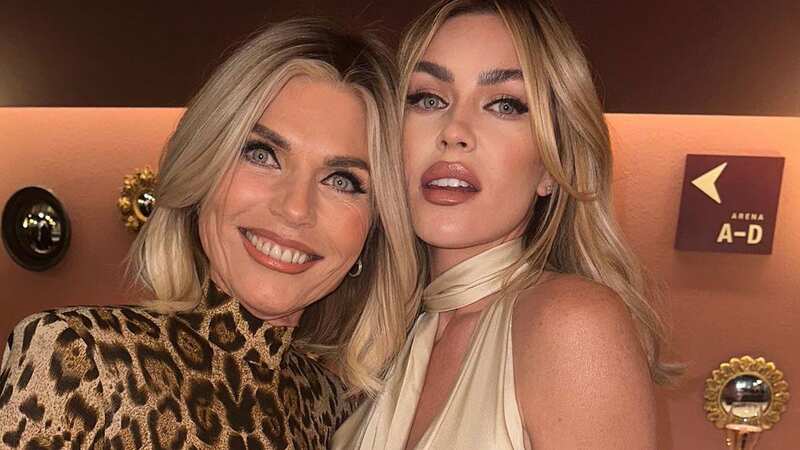 Abbey Clancy fans confuse her mum Karen, 62, for her sister at Kylie Minogue gig