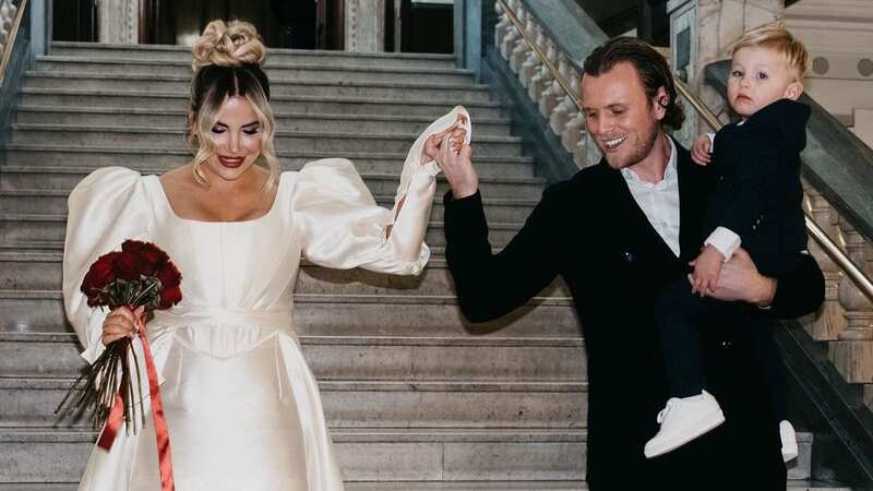 The TOWIE couple tied the knot on December 1