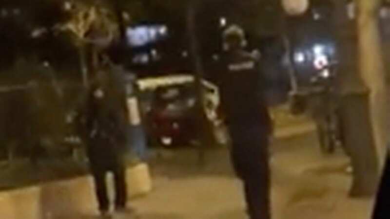 Paris terror attack footage shows moment suspected knifeman Tasered and arrested