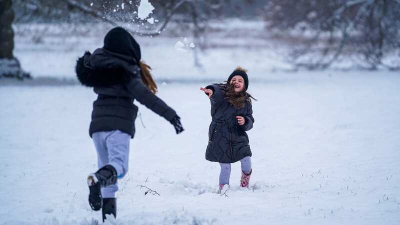 Snow has forced schools across the country to close their doors today (Image: Tom Maddick SWNS)