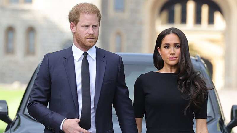 Harry and Meghan were rumoured to be heading back to the UK for Christmas (Image: getty)