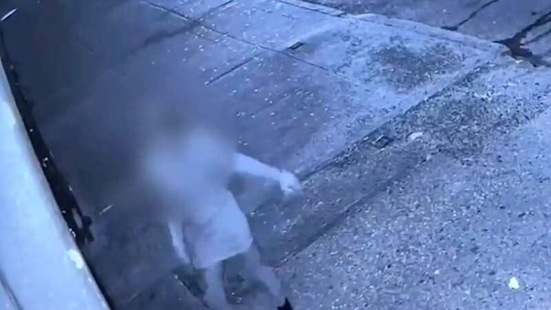 Haunting video shows woman stumbling down street before body found in bin chute