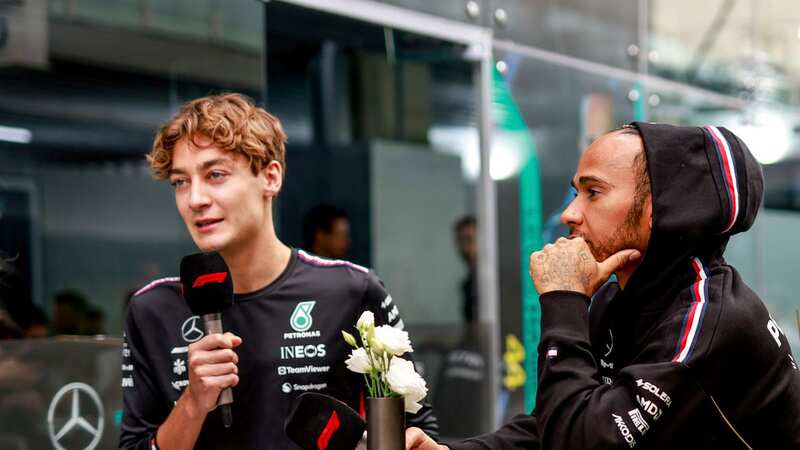 George Russell and Lewis Hamilton are on the same page (Image: HOCH ZWEI/picture-alliance/dpa/AP Images)