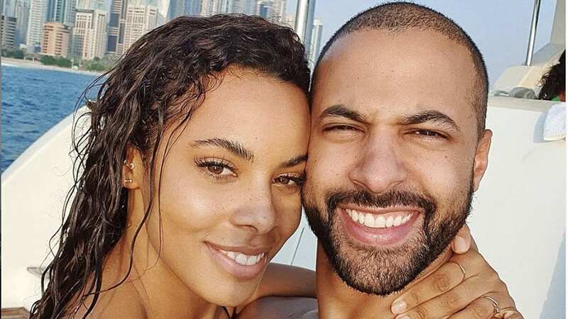 Rochelle Humes paid a loving tribute to husband Marvin (Image: Daily Record)