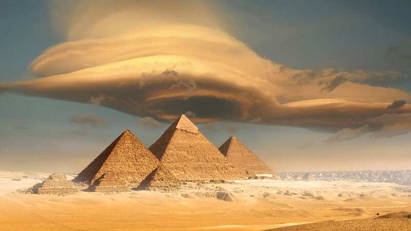 A long lost branch of the Nile would have once passed by the pyramids of Egypt (Image: Getty Images/RooM RF)