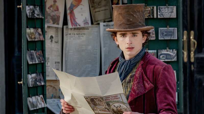 The Wonka 2023 movie starring Timothee Chalamet (Image: DAILY MIRROR)