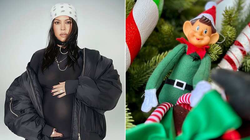 Kourtney Kardashian brings the magic of Christmas alive with new Elf on the Shelf idea