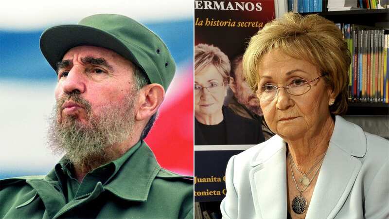 Juanita Castro, the younger sister of the late Cuban leader Fidel Castro (Image: Gaston de Cardenas/EPA-EFE/REX/Shutterstock)