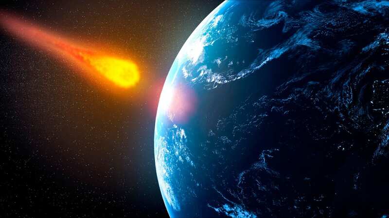 Near-Earth asteroids are defined as space rocks set to pass within 120 million miles of the Sun (Image: Getty Images)