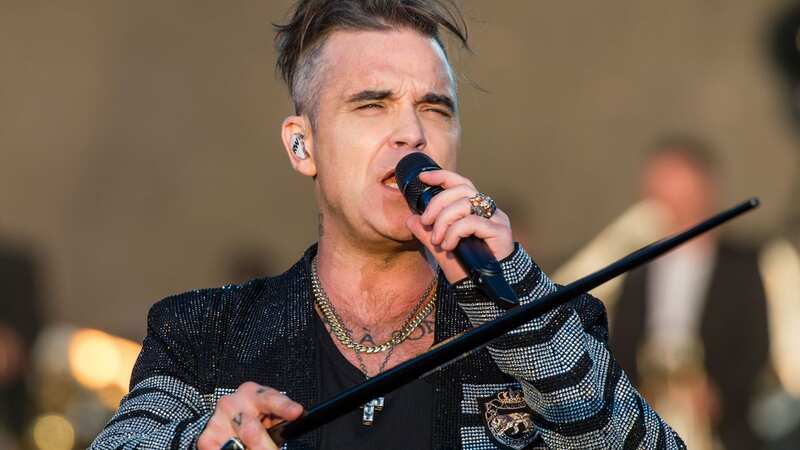 Robbie will be performing at BST Hyde Park (Image: Richard Isaac/REX)
